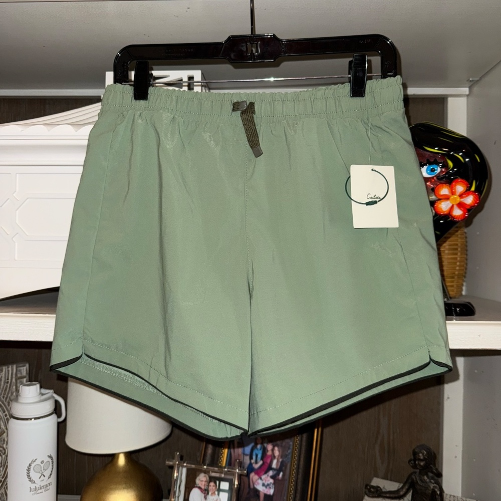 Cadets Cabana Swim Shorts in Green SZ 12/14 (31-34” Waist) NWT boys
